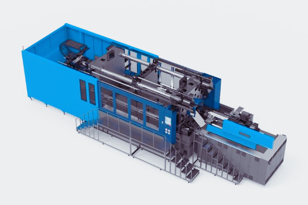臥式雙色注塑機設備圖